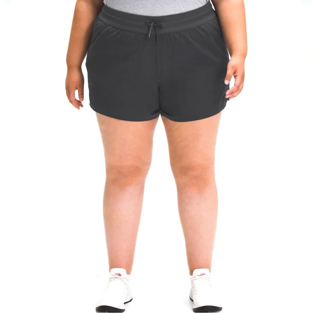 The North Face Women's Plus Aphrodite Motion Shorts Asphalt Grey Size 1X